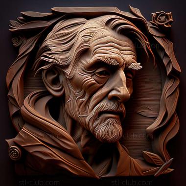 3D model Tim obrien American artist (STL)